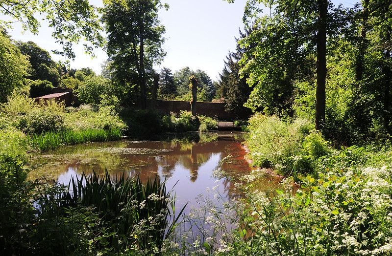 One of the pools at the Leasowes